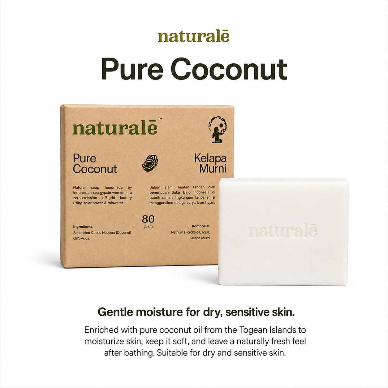 100% Natural Soap 6 Pack Mix Variants - Naturale