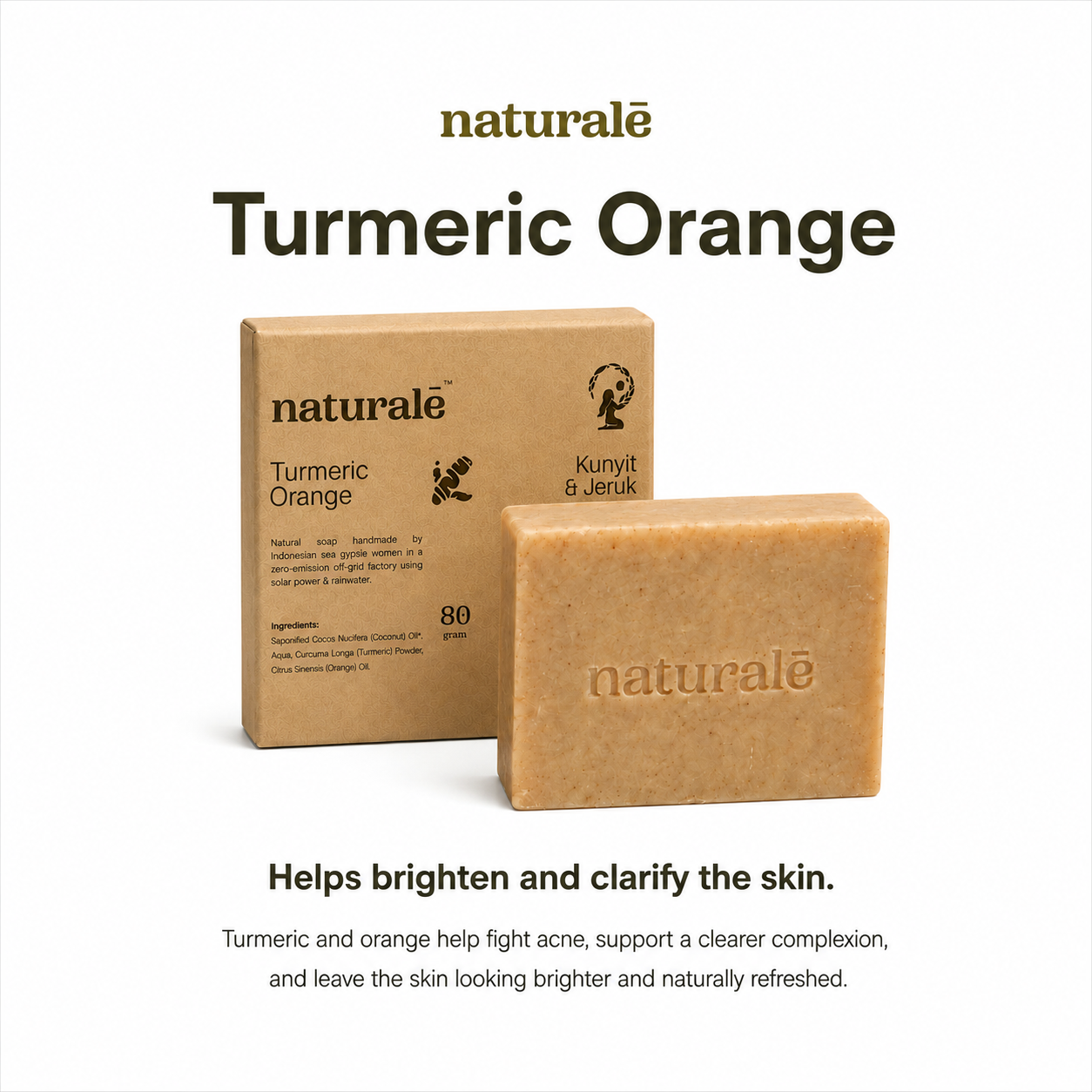 100% Natural Soap 6 Pack Mix Variants - Naturale