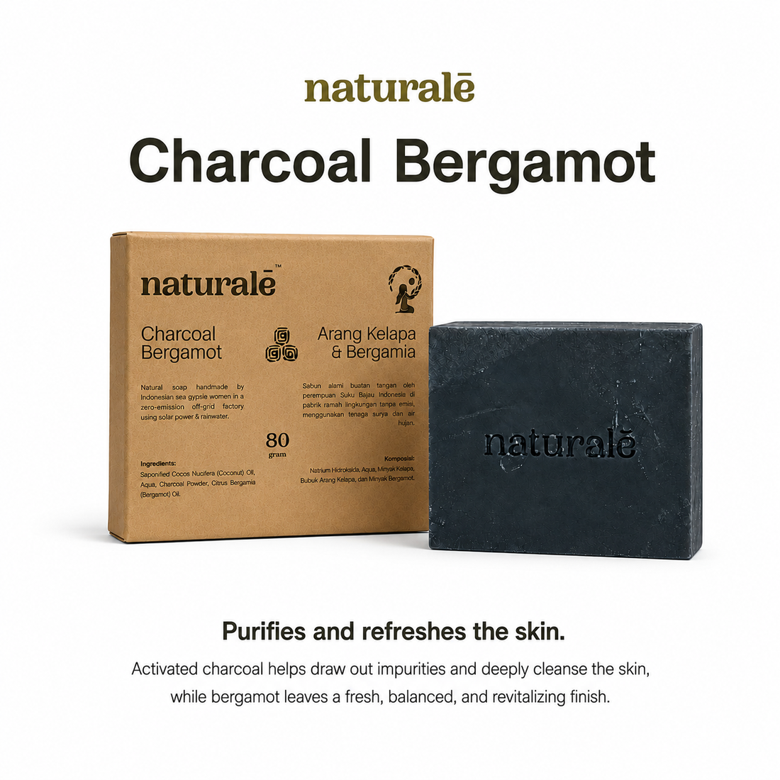 100% Natural Soap 6 Pack Mix Variants - Naturale
