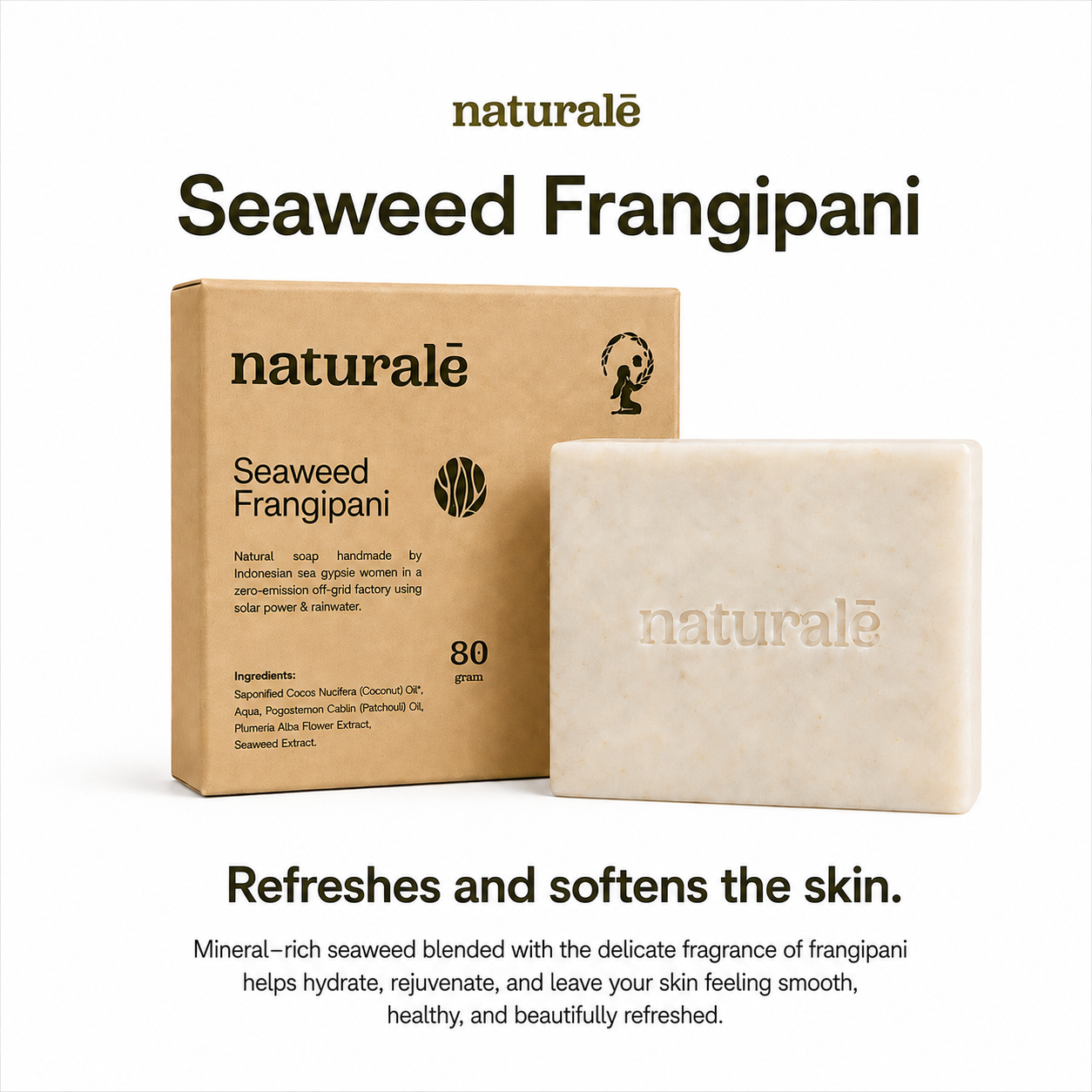 100% Natural Soap 6 Pack Mix Variants - Naturale